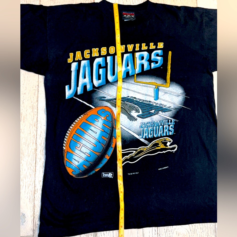 Vtg Jacksonville Jaguars Rare 1993 Large t shirt pristine NFL football merch tee - Picture 5 of 12